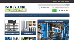 Desktop Screenshot of industrialwaterequipment.co.uk